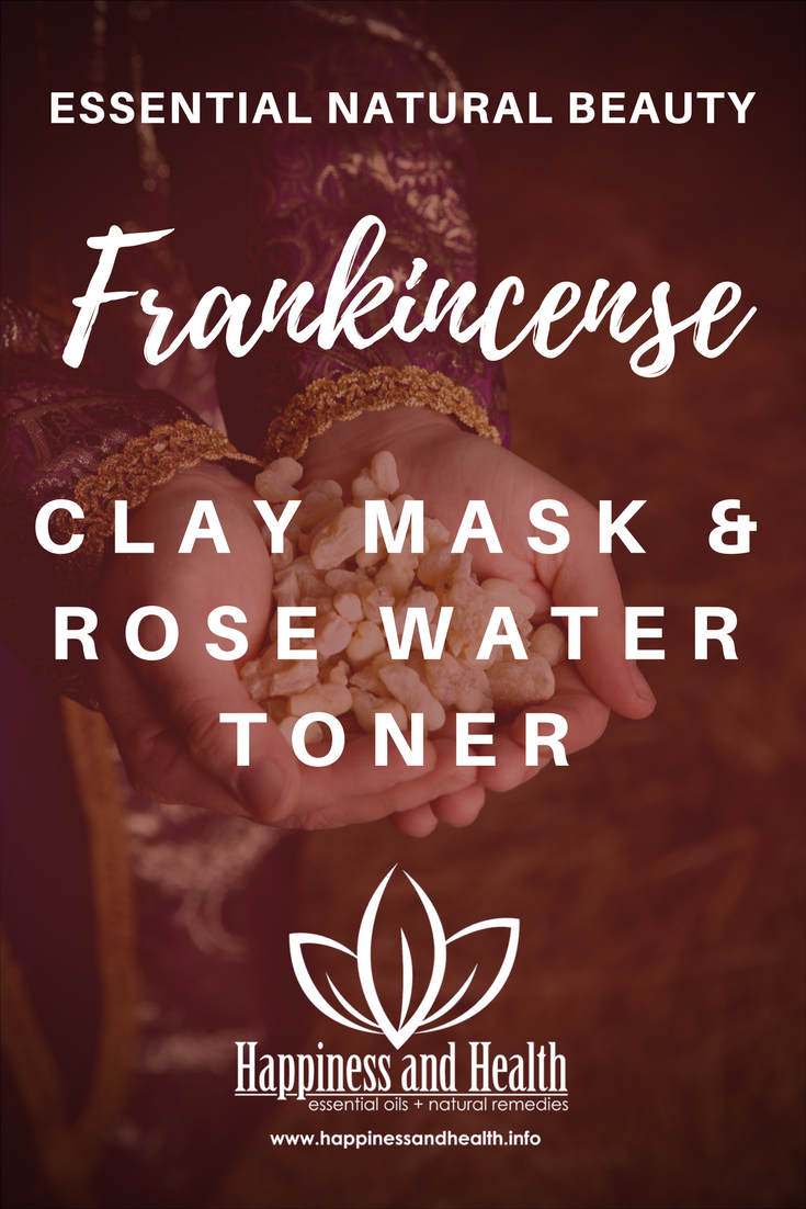 Frankincense Clay Mask & Rose Water Toner