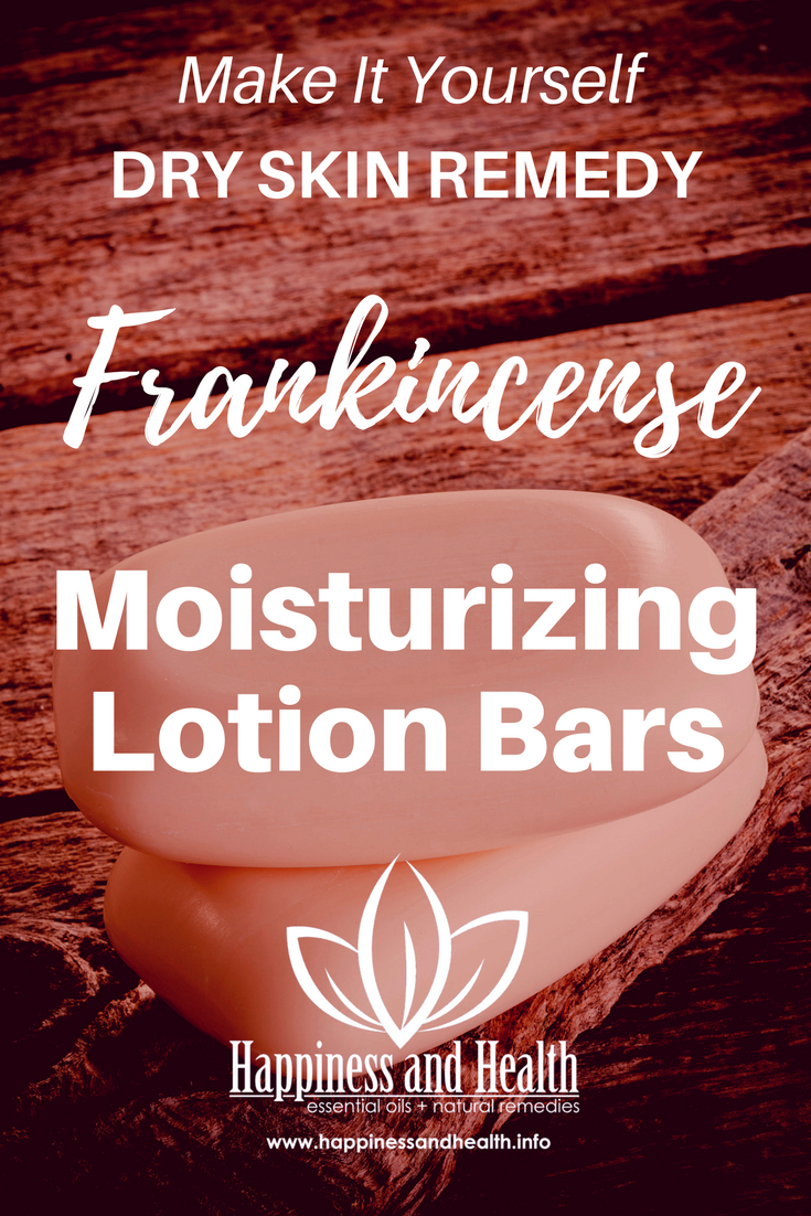 Frankincense Moisturizing Lotion Bars pin